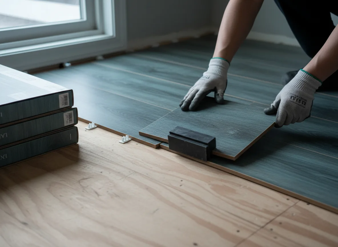 Luxury Vinyl Plank Installation company in Blanco, OK